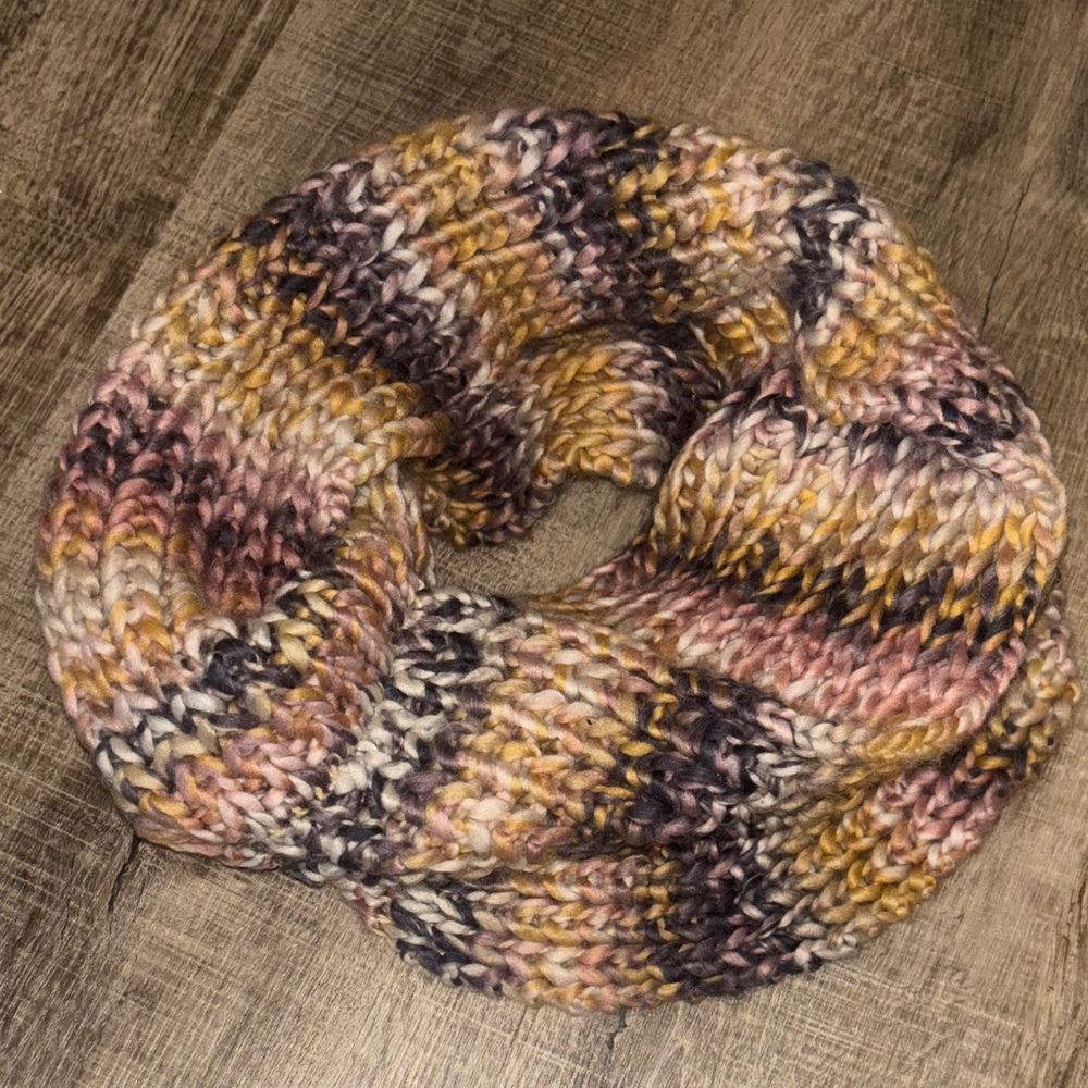 Multicolor Knit Scarf